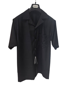 Archivio Milano Camicia mezza manica Over con taschino