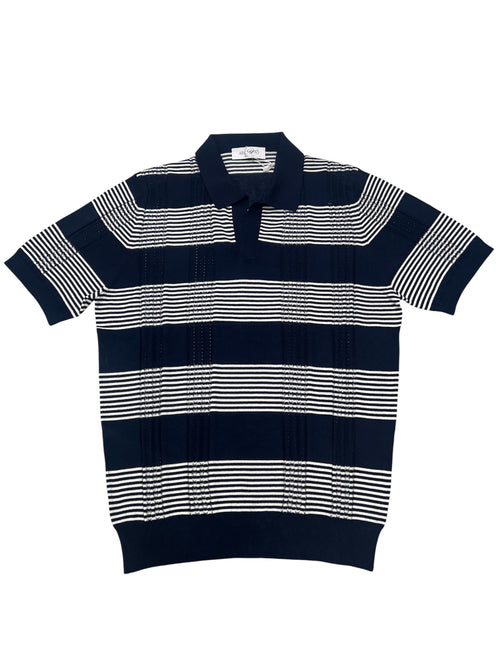 Archivio Milano polo in filo a righe
