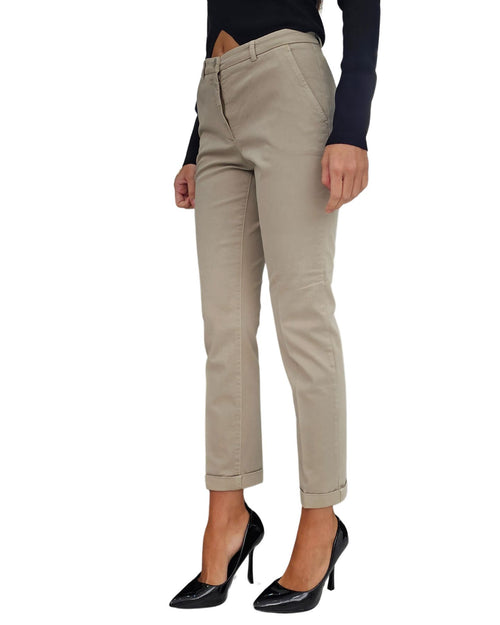 Pantalone dritto in cotone stretch PT0064 220237