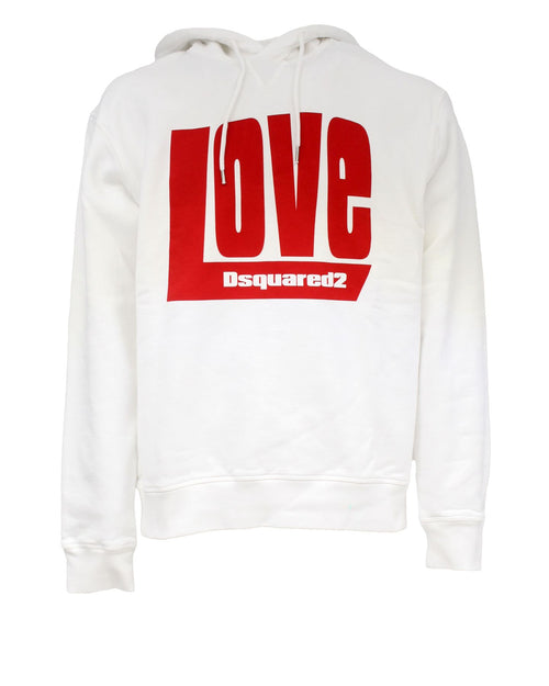 Felpa Love con cappuccio S71GU0549 S25030