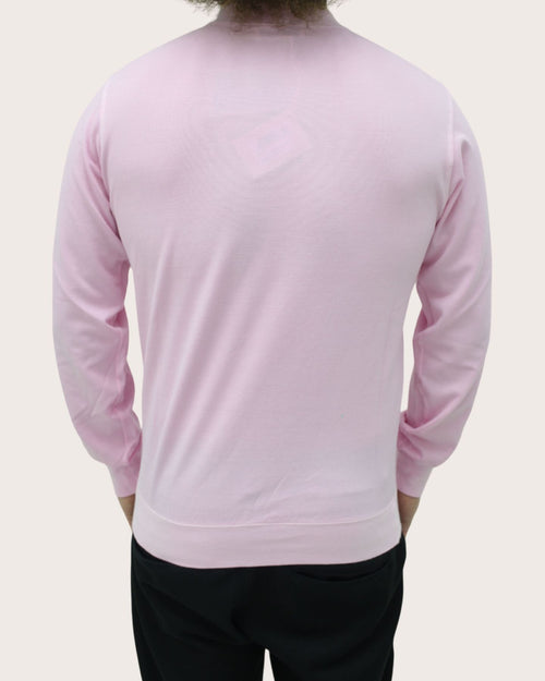 Maglia Filippo De Laurentiis girocollo taglio felpa GCML3A PIQVIN