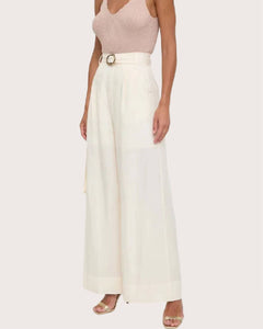 Twinset Pantalone misto lino