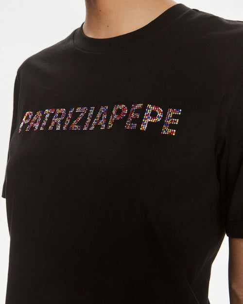Patrizia Pepe T-shirt logo 2M4389/J089